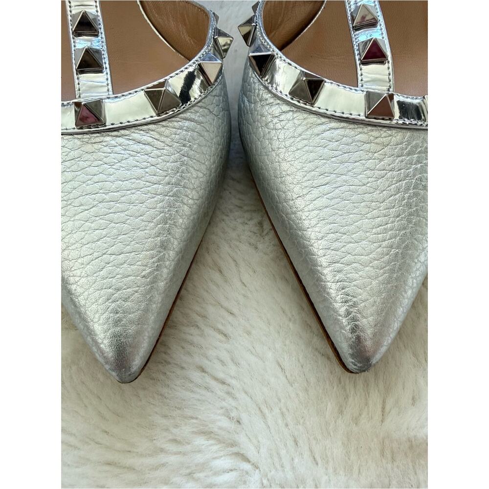 Valentino Garavani women gladiator heels shoes size 38,5 EU Authentic - Picture 3 of 10